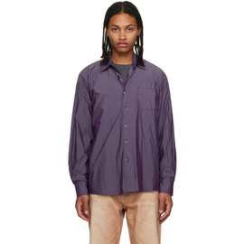 아워 레가시 OUR LEGACY Purple Borrowed Shirt 232803M192009