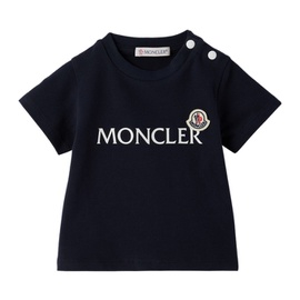 몽클레어 Moncler Enfant Baby Navy Printed T-Shirt 232815M692006