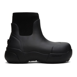 앰부쉬 AMBUSH Black Rubber Boots 232820F113000