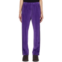 니들스 NEEDLES Purple Narrow Track Pants 232821M190004
