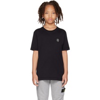 스톤아일랜드 Stone Island Junior Kids Black 20147 T-Shirt 232821M703003