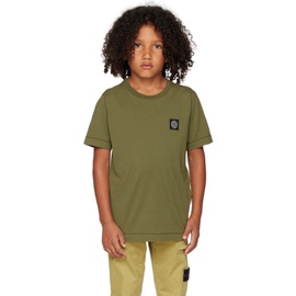 스톤아일랜드 Stone Island Junior Kids Green 20147 T-Shirt 232821M703006