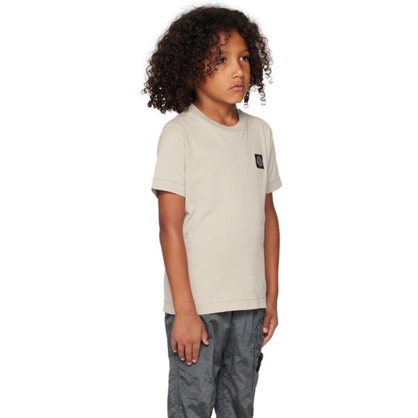 스톤아일랜드 스톤아일랜드 Stone Island Junior Kids Gray 20147 T-Shirt 232821M703007