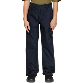 스톤아일랜드 Stone Island Junior Kids Navy 30609 Trousers 232821M704005