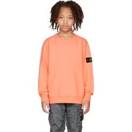 스톤아일랜드 Stone Island Junior Kids Orange 61320 Sweatshirt 232821M720019