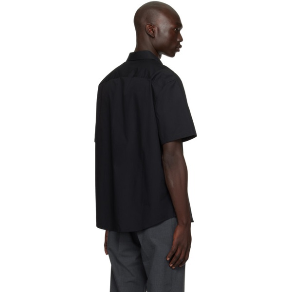 캘빈클라인 Calvin Klein Black Embroidered Shirt 232824M192012