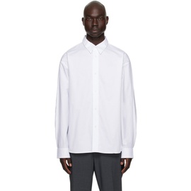 Calvin Klein White Oversized Shirt 232824M192016