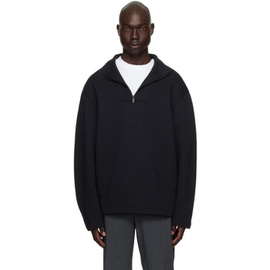 Calvin Klein Black Half-Zip Sweater 232824M202006