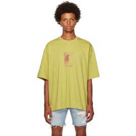 Calvin Klein Green Graphic T-Shirt 232824M213004