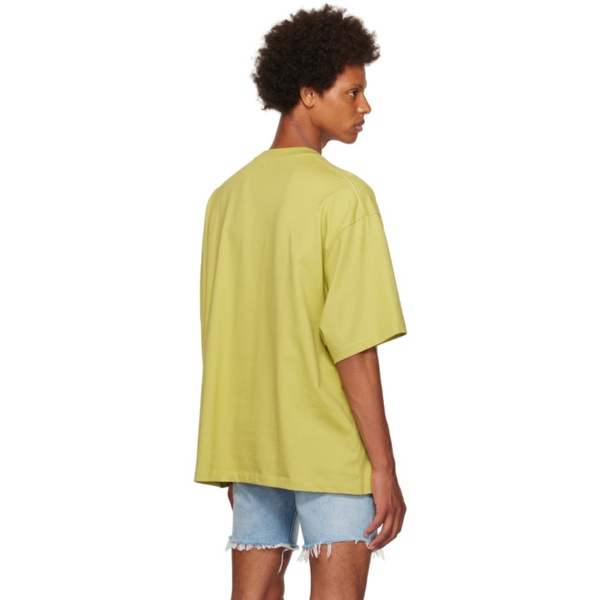 캘빈클라인 Calvin Klein Green Graphic T-Shirt 232824M213004