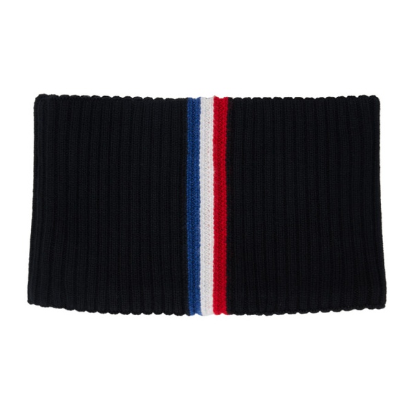몽클레어 몽클레어 Moncler Grenoble Black Tricolor Headband 232826F018000