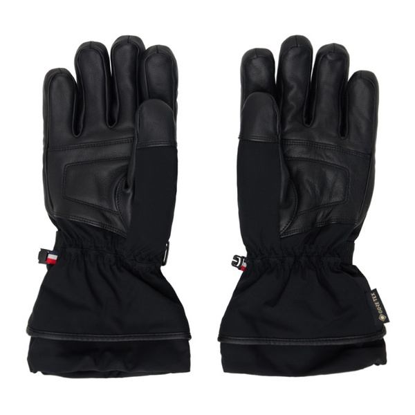 몽클레어 몽클레어 Moncler Grenoble Black Padded Gloves 232826M135000