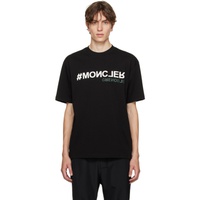 몽클레어 Moncler Grenoble Black Bonded T-Shirt 232826M213000