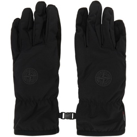 스톤아일랜드 Stone Island Black Soft Shell Gloves 232828M135002