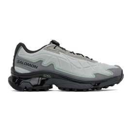 살로몬 Salomon Gray & Silver XT-Slate Advanced Sneakers 232837F128025