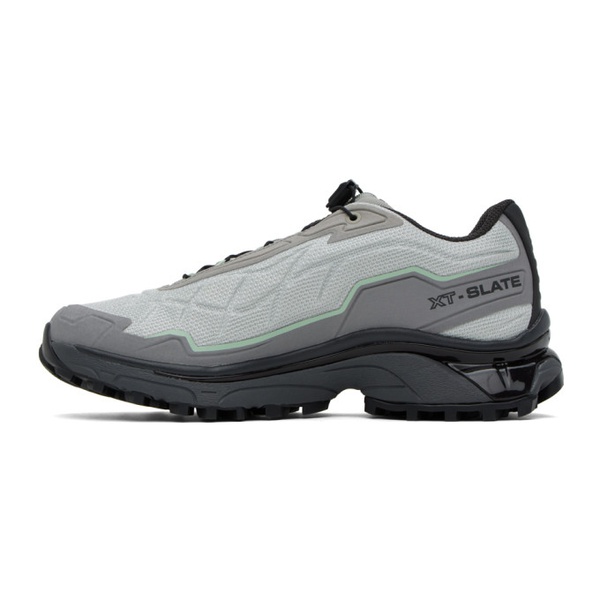 살로몬 살로몬 Salomon Gray & Silver XT-Slate Advanced Sneakers 232837F128025