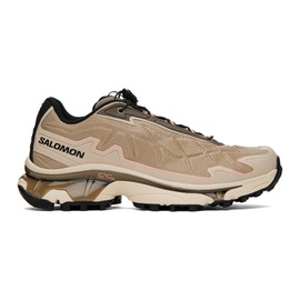 살로몬 Salomon Beige XT-Slate Advanced Sneakers 232837F128086