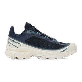 살로몬 Salomon Navy XT-6 FT Sneakers 232837F128087