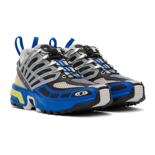 살로몬 살로몬 Salomon Blue & Gray Acs Pro Sneakers 232837F128099