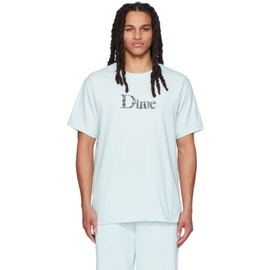 다임 Dime Blue Xeno T-Shirt 232841M213004