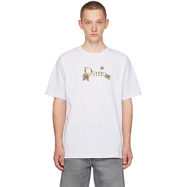 다임 Dime Gray Classic Leafy T-Shirt 232841M213042