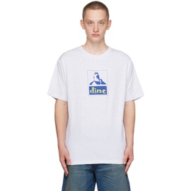 다임 Dime Gray Chad T-Shirt 232841M213057