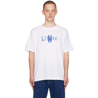 다임 Dime White Terran T-Shirt 232841M213074