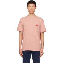 노아 Noah Pink Chaos T-Shirt 232876M213013
