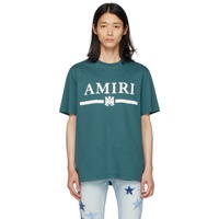아미리 AMIRI Blue M.A. Bar T-Shirt 232886M213019
