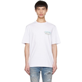 아미리 AMIRI White Floral T-Shirt 232886M213021