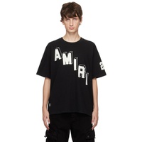 아미리 AMIRI Black Hockey Skater T-Shirt 232886M213033