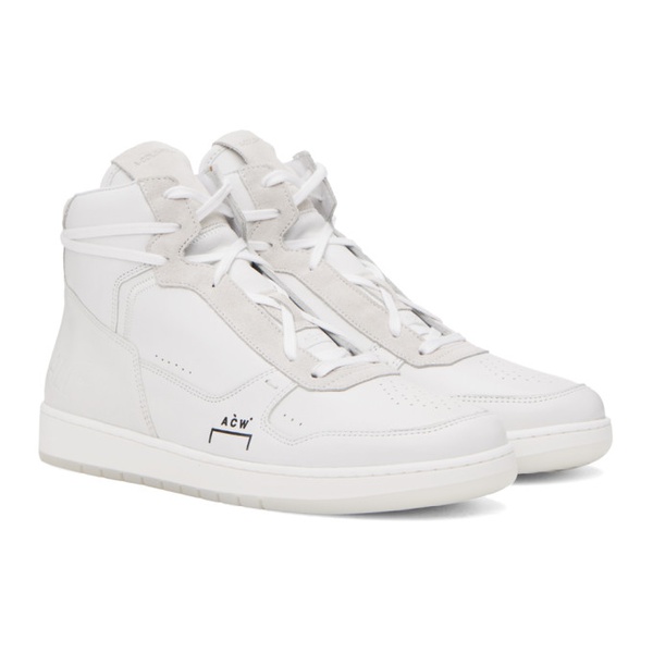  어콜드월 A-COLD-WALL* White Luol Hi Top Sneakers 232891M236001