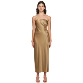 Reformation Gold Nevaeh Maxi Dress 232892F055006