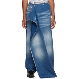 와이프로젝트 Y/Project Blue Snap Off Jeans 232893M186008