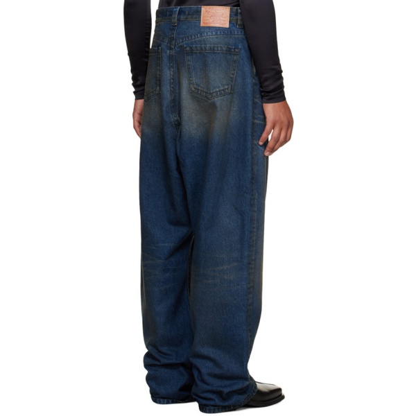  와이프로젝트 Y/Project Blue Souffle Jeans 232893M186039