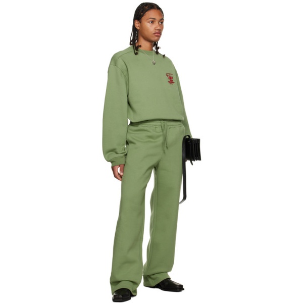  와이프로젝트 Y/Project Green Embroidered Sweatshirt 232893M204003