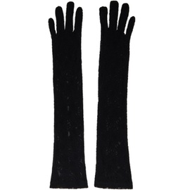 안나수이 Anna Sui Black Lace Gloves 232894F012000