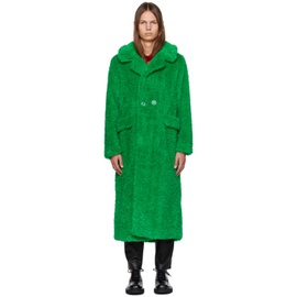 안나수이 Anna Sui SSENSE Exclusive Green Coat 232894M176000
