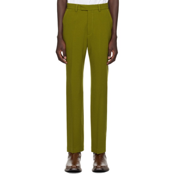  세컨드 레이어 Second/Layer Green Primo Trousers 232902M191004