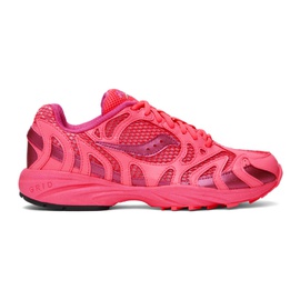 Saucony Pink Grid Azura 2000 Sneakers 232921M237013