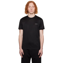 Emporio Armani Black Printed T-Shirt 232951M213003