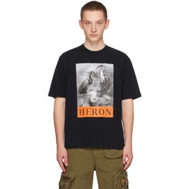 헤론 프레스톤 Heron Preston Black Heron T-Shirt 232967M213001
