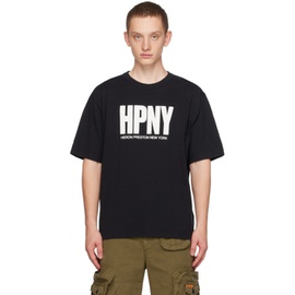 헤론 프레스톤 Heron Preston Black HPNY T-Shirt 232967M213004