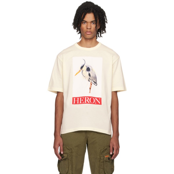  헤론 프레스톤 Heron Preston 오프화이트 Off-White Heron Bird Painted T-Shirt 232967M213009