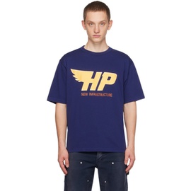 헤론 프레스톤 Heron Preston Indigo Fly T-Shirt 232967M213016