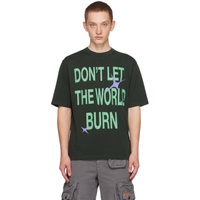 헤론 프레스톤 Heron Preston Khaki Burn T-Shirt 232967M213020
