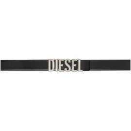 Black B-디젤 DIESEL Rivets Belt 241001F001011