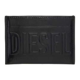 디젤 Diesel Black Dsl 3d Easy Card Holder 241001M163001
