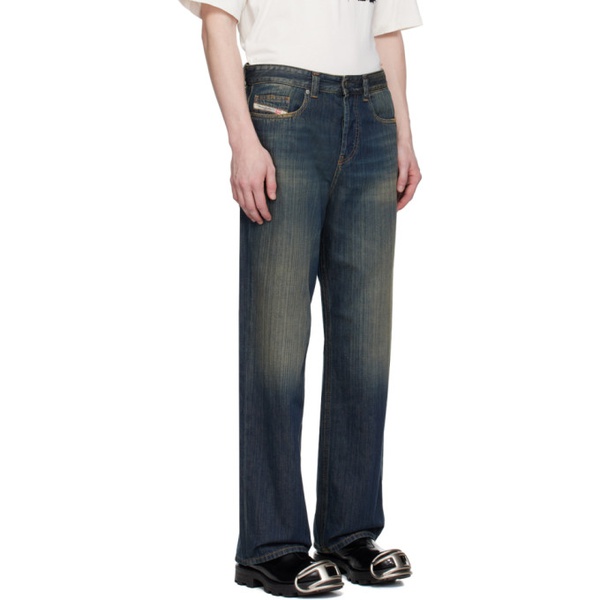 디젤 디젤 Diesel Blue 2001 D-Macro jeans 241001M186010