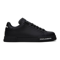 Dolce&Gabbana Black Hardware Sneakers 241003M237019